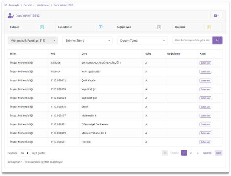 Department_LessonImport
